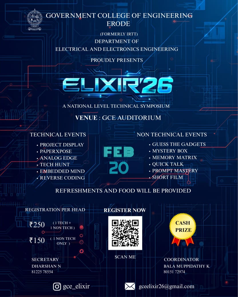 ELIXIR'26 EEE Symposium Poster 